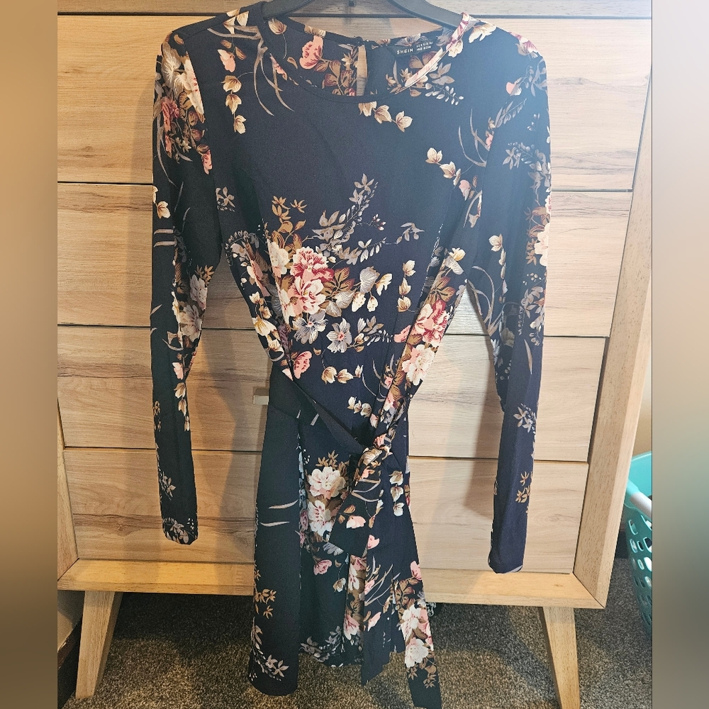 Floral Long Sleeve Jumpsuit